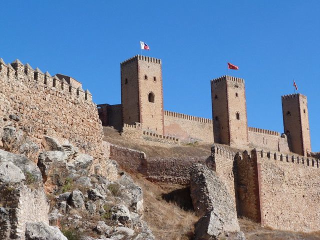 El Castillo De Molina De Aragón, En Guadalajara