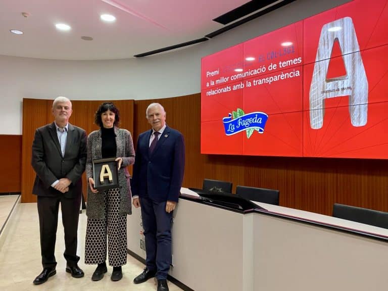 El Colegio de Auditores premia La Fageda por la transparencia en su comunicación