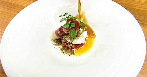 Huevos Escalfados Con Infusión De Morrones