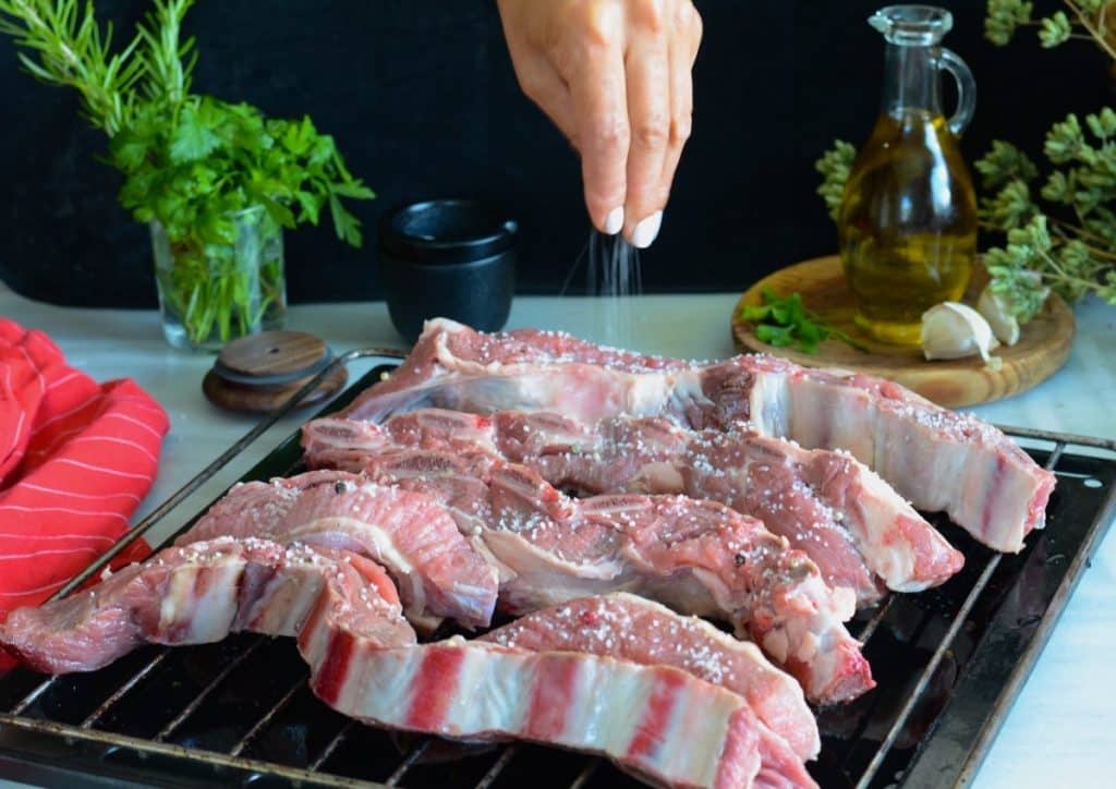 Ingredientes Del Churrasco De Ternera Al Horno Para 4 Personas