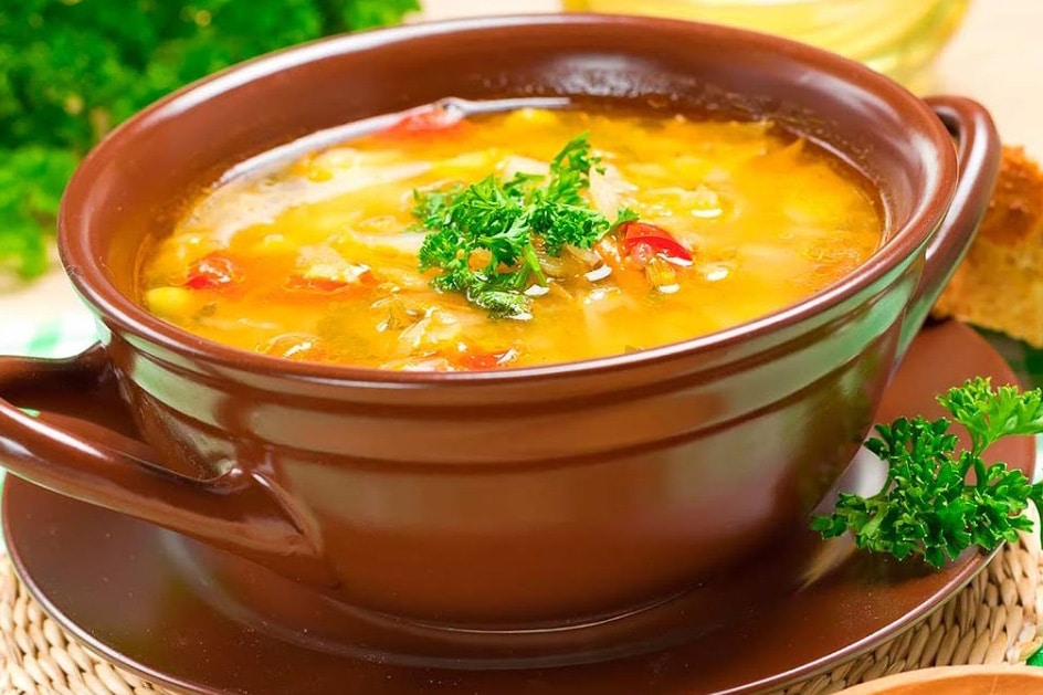 Resultado De La Sopa De Pescado En El Microondas De Martín Berasategui
