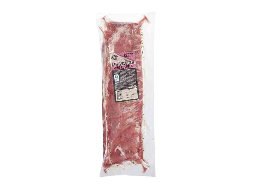 Tira De Costilla De Cerdo A Las Finas Hierbas