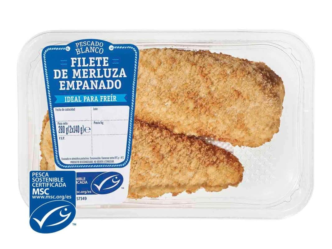 Lidl - Filete de merluza empanado