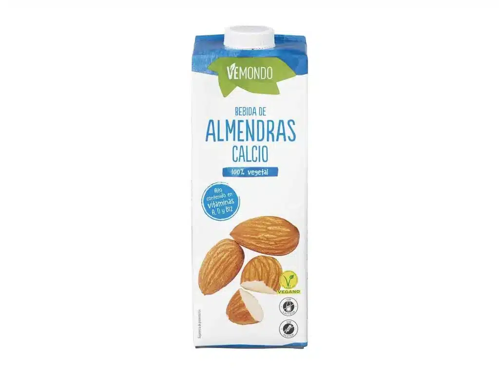 Lidl - Leche De Almendras Con Calcio