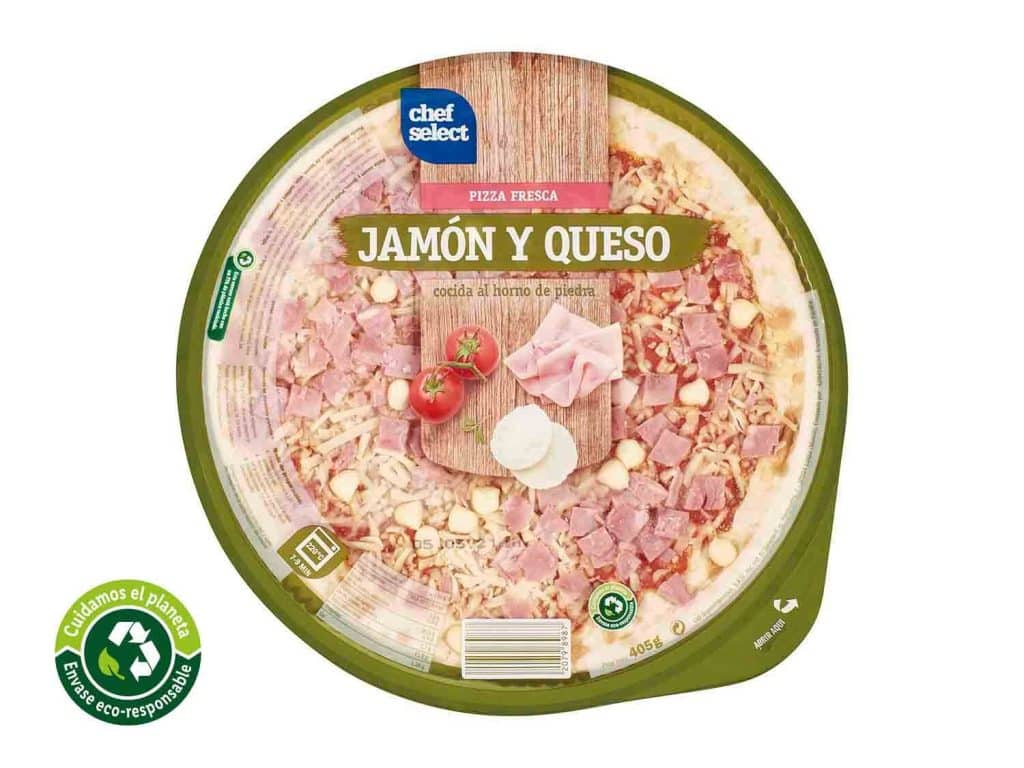 Lidl - Pizza De Jamón Y Queso