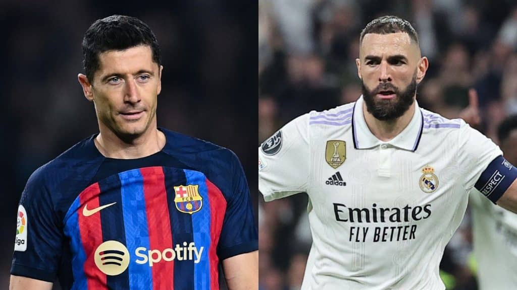 Mp Lewandovski Barcelona Vs Benzema Real Madrid