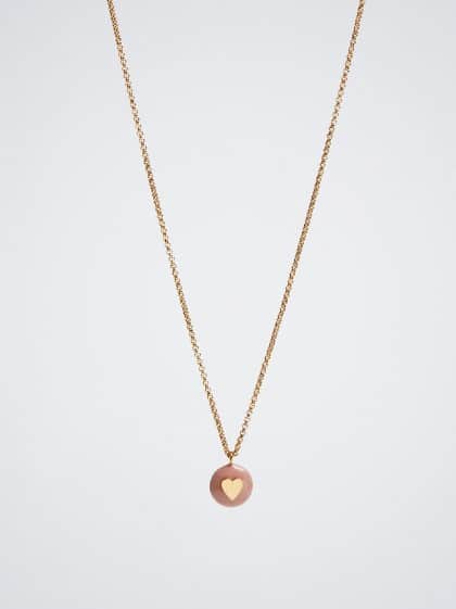 Collar De Acero Con Corazón De Parfois