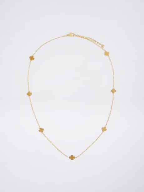 Collar De Acero Con Trébol, Colección Parfois