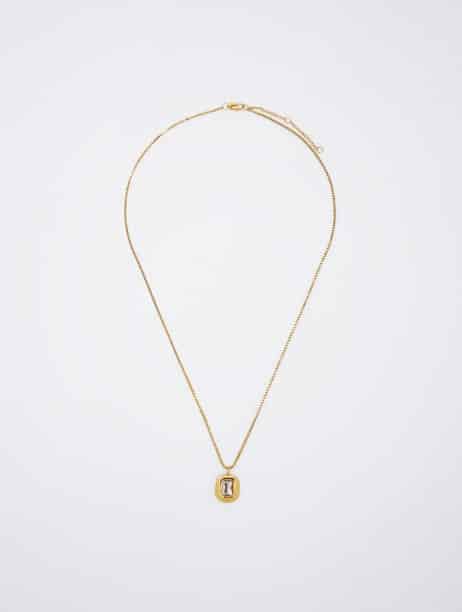 Collar De Acero Con Cristales De Parfois