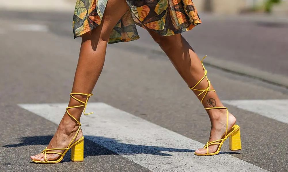 Truco # 9. Sandalias Con Tiras