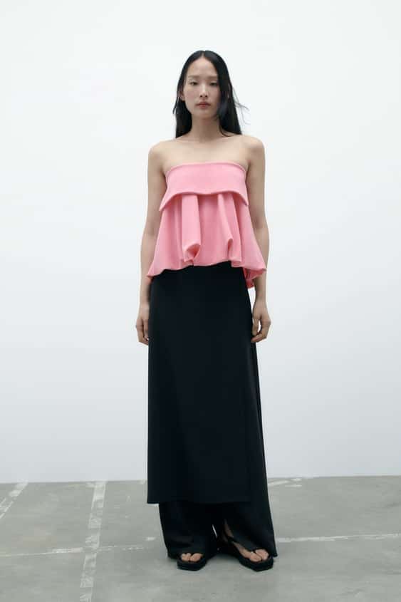 Cuerpo Palabra De Honor, Exclusivo De Zara