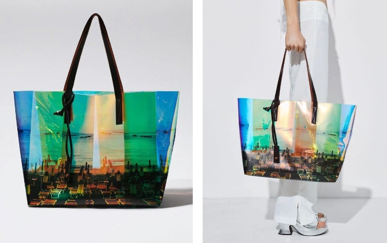 Bolso Shopper Holográfico