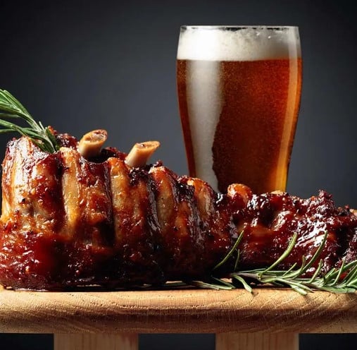 Costillas En Salsa De Cerveza