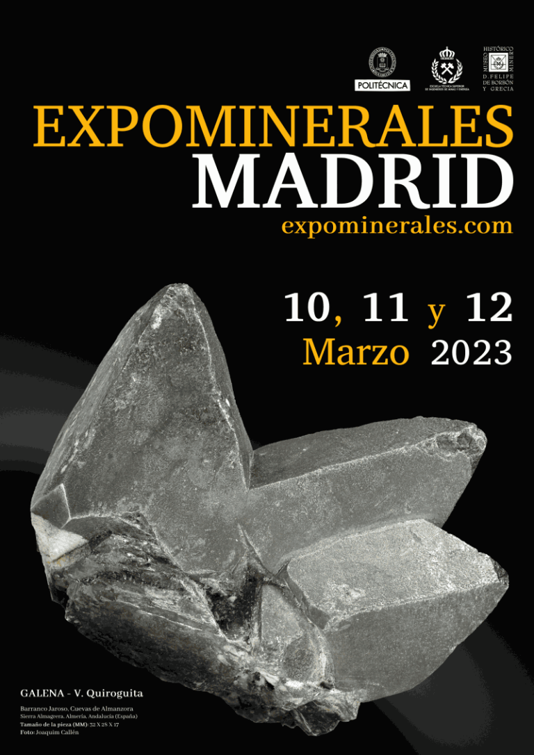 Madrid, capital de las Ciencias de la Tierra gracias a Expominerales Madrid 2023