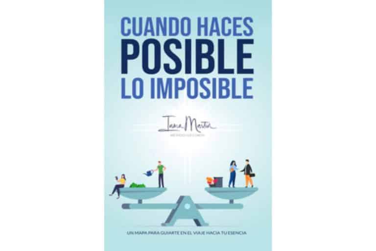 Inma Martín presenta su libro ‘Cuando haces posible lo imposible’, centrado en mejorar la vida de las personas y alcanzar el éxito