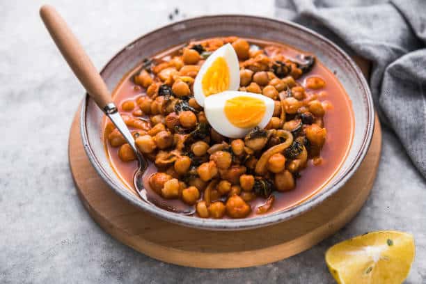 Primer paso: poner a remojar los garbanzos