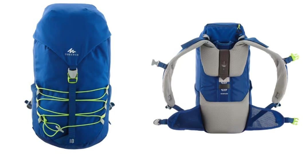 Mochila de montaña y trekking Niños 18L Quechua MH500 de Decathlon