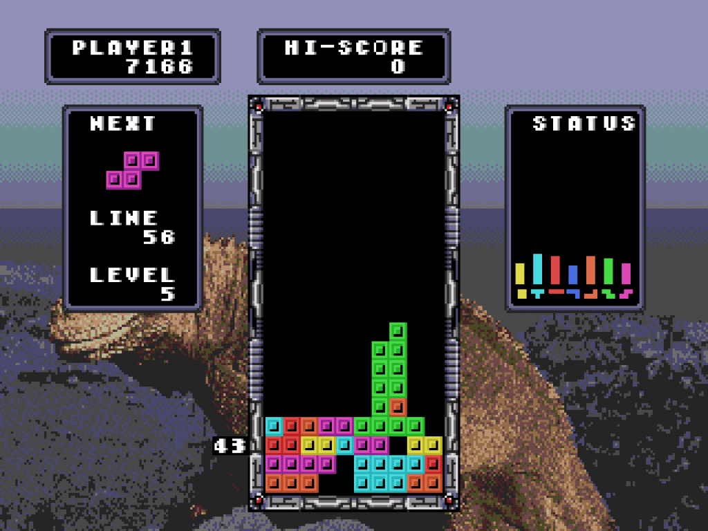 Tetris Mega Drive 1
