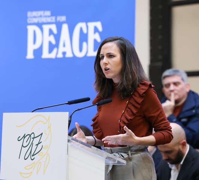 Podemos reivindica la izquierda rebelde ante los «ministros que se ponen de perfil» con la OTAN y la guerra de Ucrania