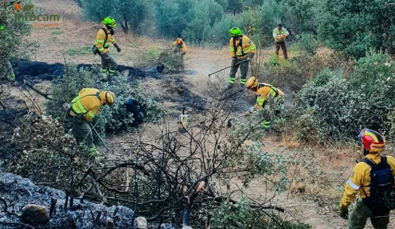 C-LM movilizará 1.000 efectivos de Infocam en extinción y limitará el uso de fuego en determinadas zonas desde el jueves