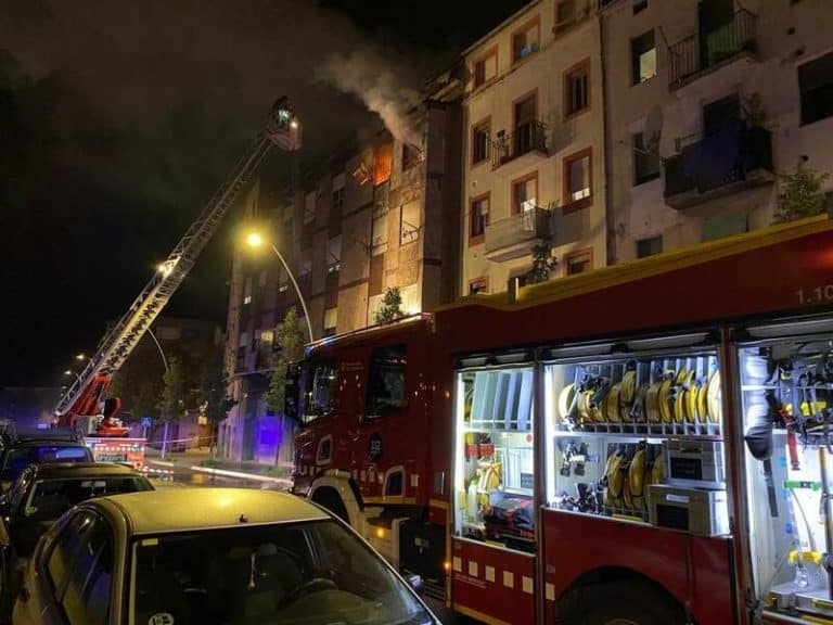 Muere una persona en el incendio de una vivienda en Manresa (Barcelona)