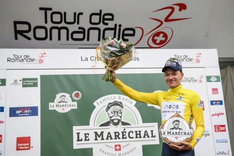 Ethan Hayter gana al ‘sprint’ la segunda etapa del Tour de Romandía y se pone líder