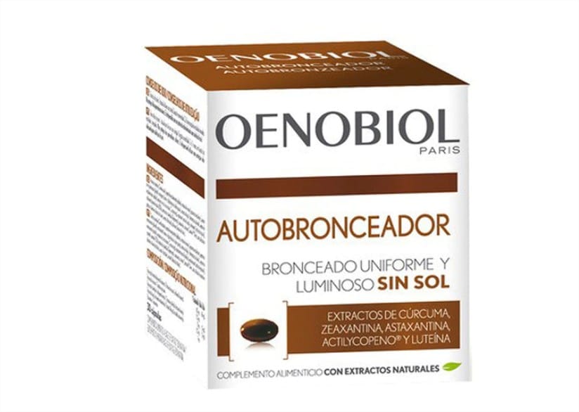 30 Capsulas Autobronceadoras Oenobiol