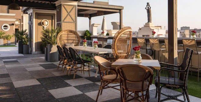 La Terraza del Hotel Emperador