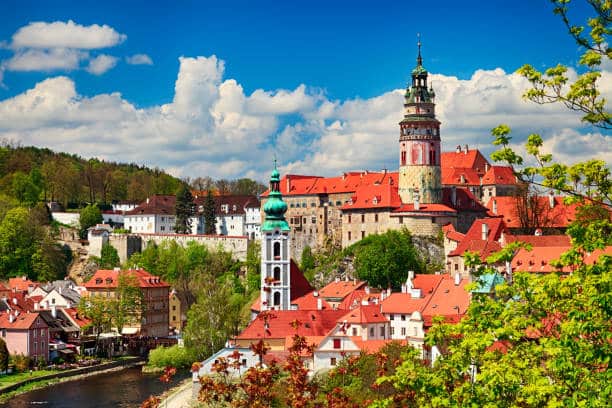 Pueblos del mundo con castillos: Cesky Krumlov, República Checa