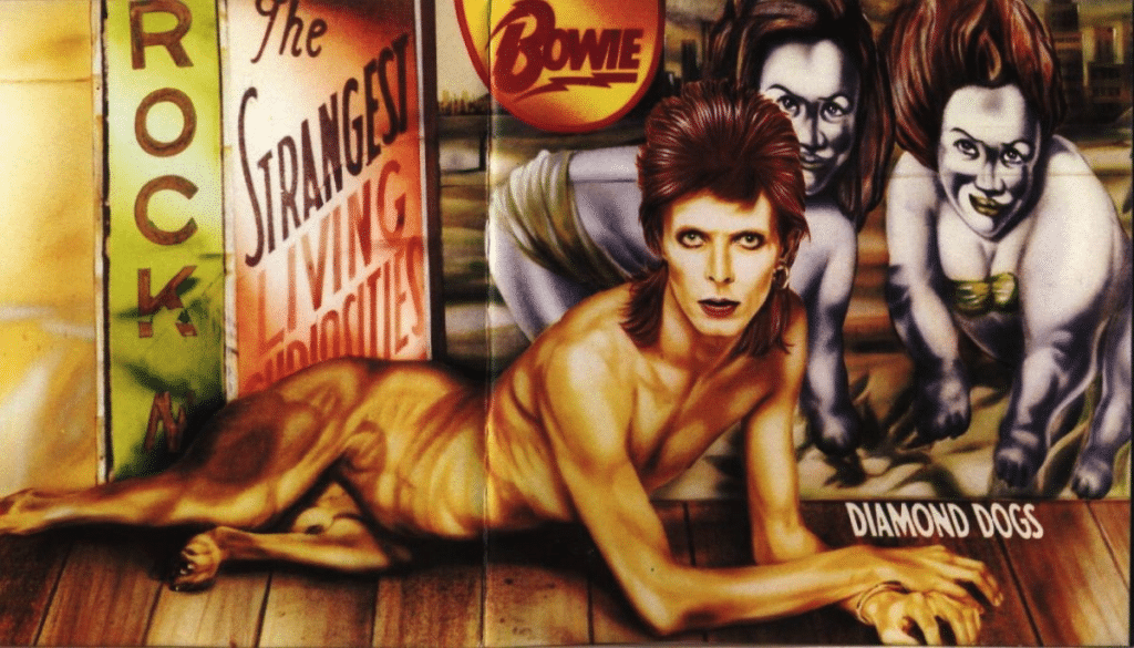David Bowie Con Diamond Dogs