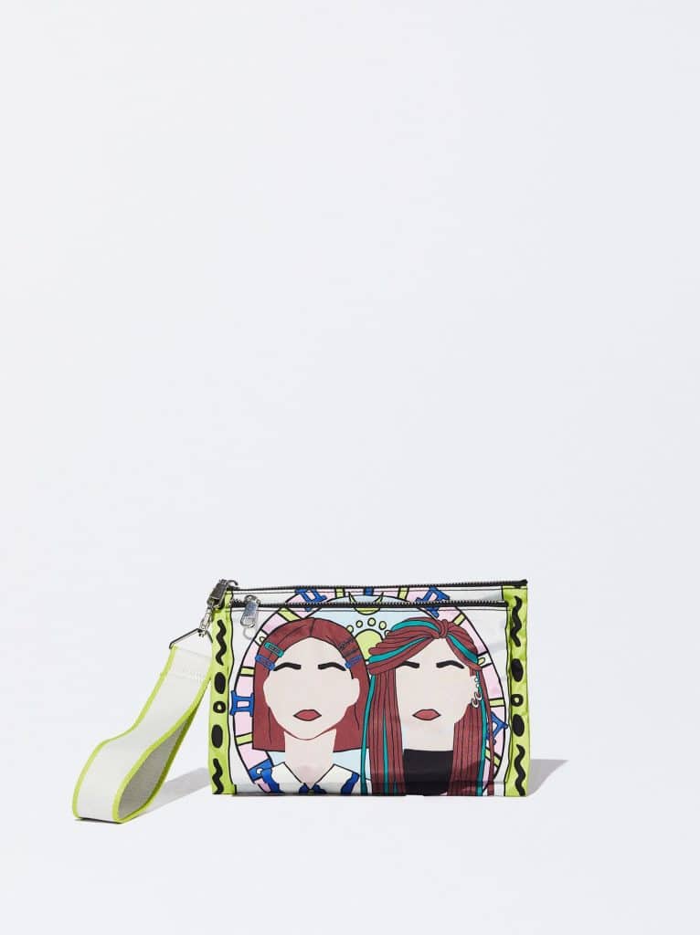Bolso De Mano De Nylon Horóscopo, Exclusivo De Parfois