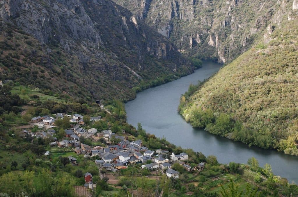 El Pueblo De Rubià, En Galicia