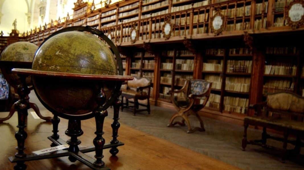 La Antigua Biblioteca de la Universidad de Salamanca, en Salamanca