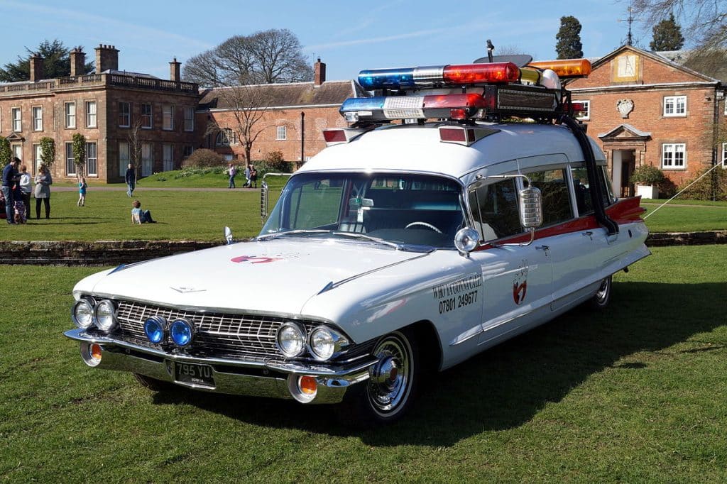 El Ectomóvil De Ghostbusters, La Mítica Película De Los 80 Con Bill Muray