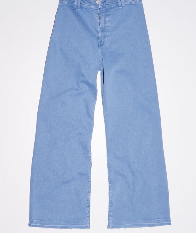 Pantalon Vaquero De Mujer Azul