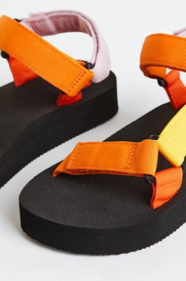 Sandalias Con Tiras Ajustables De H&Amp;M
