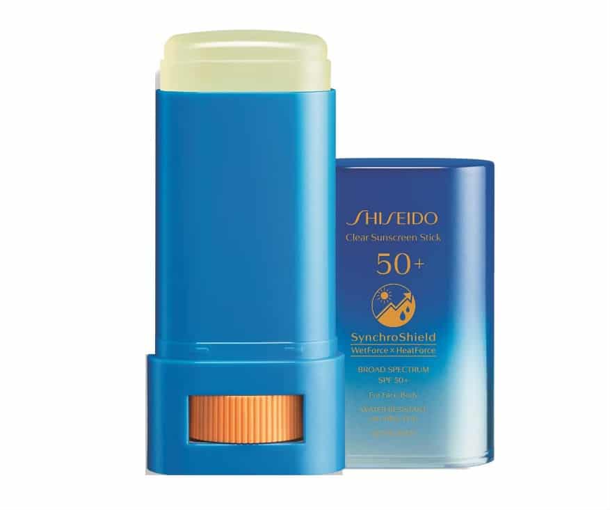 Protector solar Clear Suncare Stick SPF50 20 g Shiseido