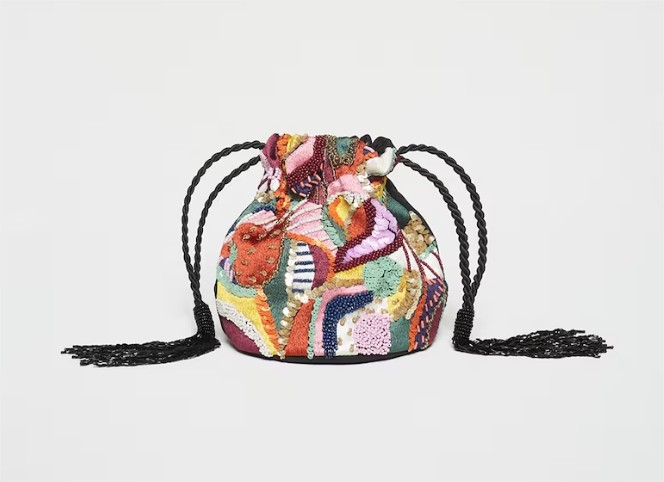 Saco Beads Multicolor El Corte Ingles