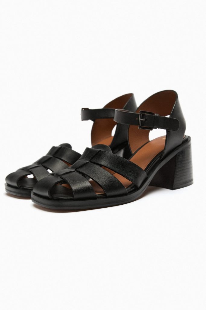 Zara: Las Sandalias Con Tacón Y Comodísimas Para El Buen Tiempo