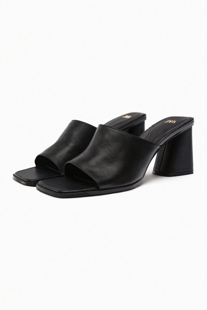 Zara: Las Sandalias Con Tacón Y Comodísimas Para El Buen Tiempo