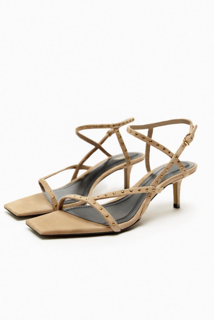 Zara: Las Sandalias Con Tacón Y Comodísimas Para El Buen Tiempo