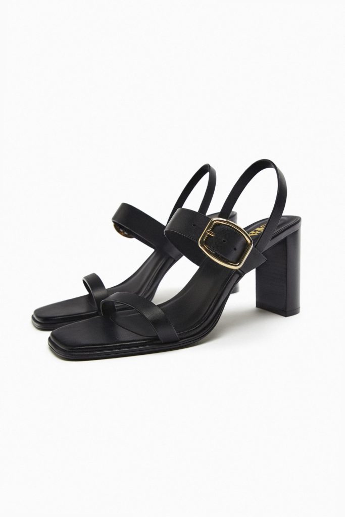 Zara: Las Sandalias Con Tacón Y Comodísimas Para El Buen Tiempo