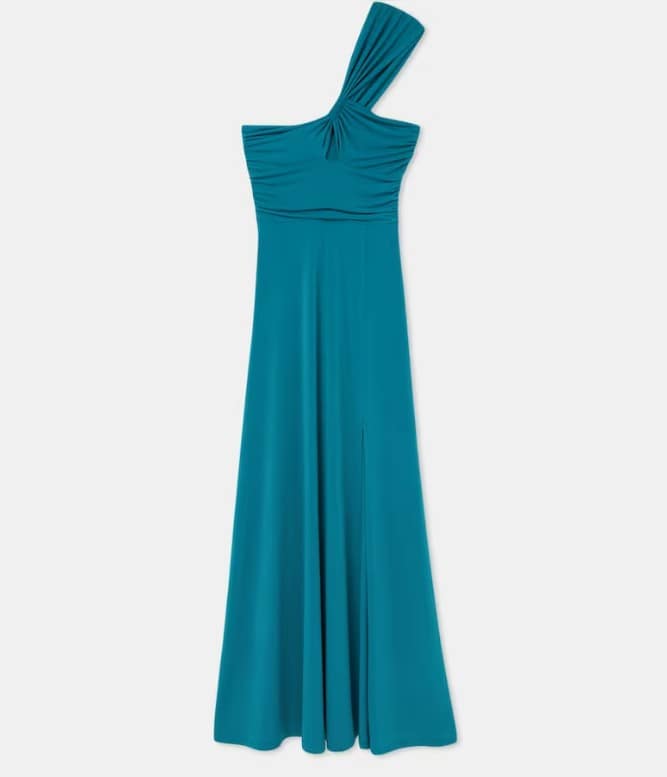 Vestido Largo Con Nudo
