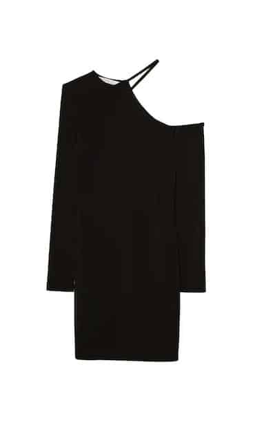 Vestido Manga Larga Cut Out, Exclusivo De Stradivarius