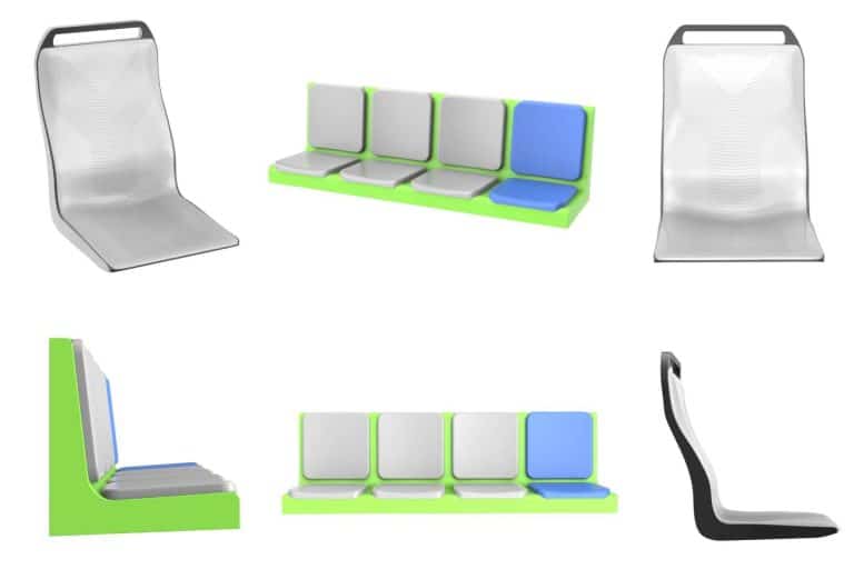 MOLDBLADE ha creado los nuevos asientos Modelo 4300 y Modelo 4200