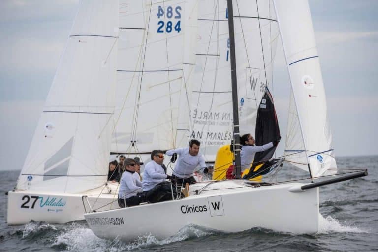 El J70 canario ‘Clínicas W Sailing Team’ llega por primera vez a Palma de Mallorca