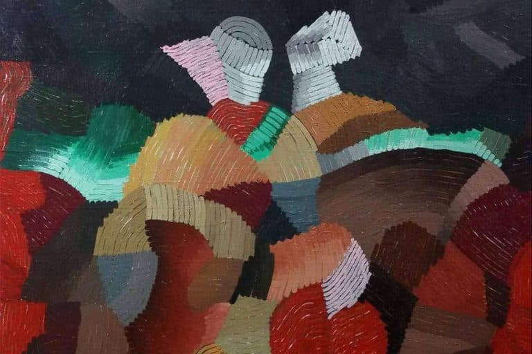 El curador de la exposición ‘Paisajes del mundo flotante’, Miguel Cereceda