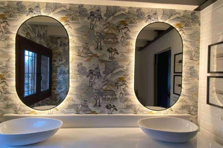 La nueva tendencia 2023 son los espejos redondos con luz LED para baño