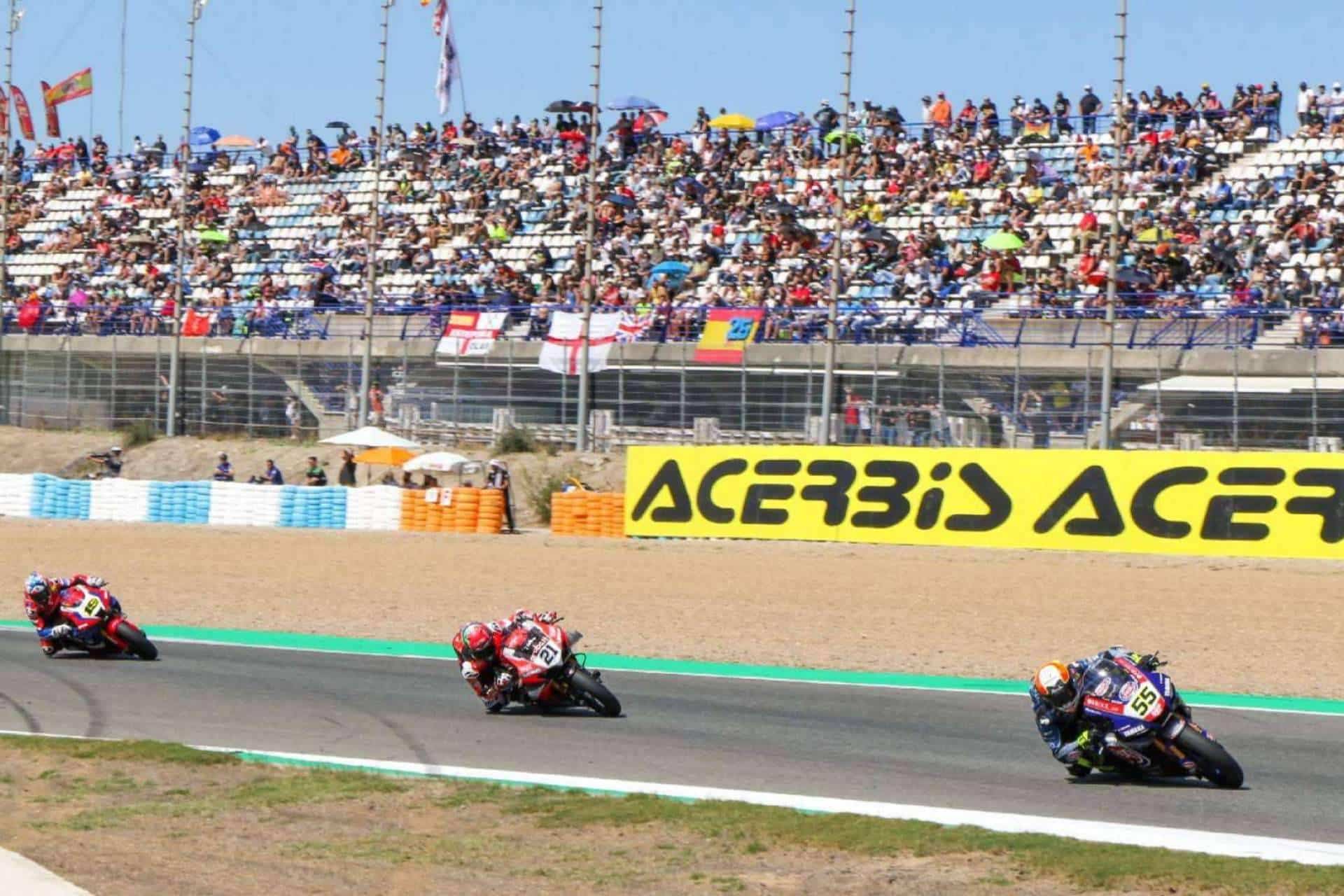 El Campeonato Mundial de Superbikes, uno de los eventos más
