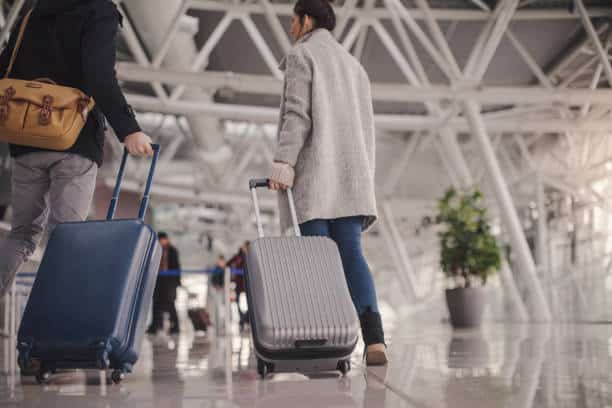 Una maleta práctica y resistente para viajar